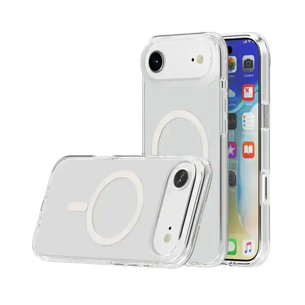 ديفيا Pure جراب ظهرمقاوم للصدمات مغناطيسي لهاتف أيفون 17 أير - شفاف