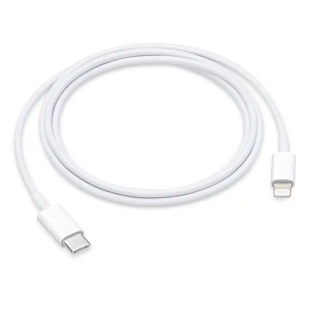 أبل كابل من Type-C الى لايتنينج طوله 1 متر - أبيض