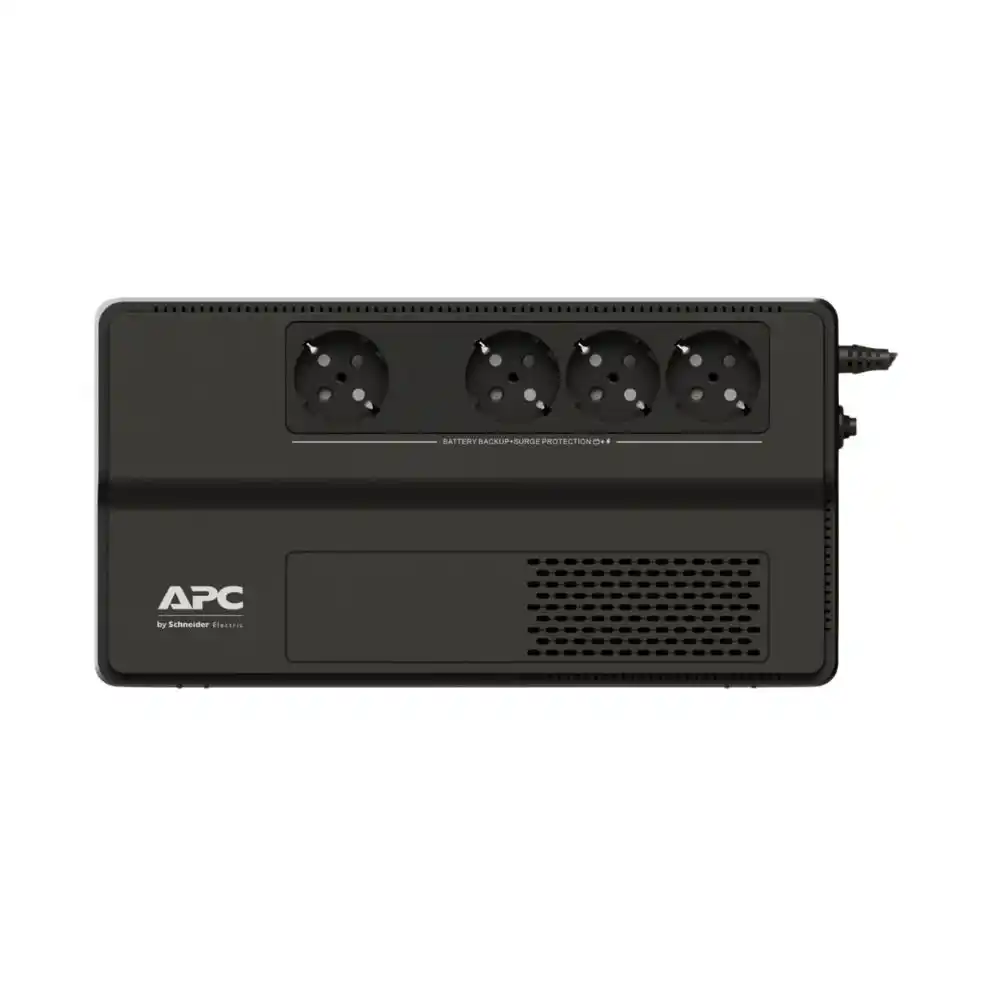 APC ايزي UPS مزود طاقة 1000 فولت أمبير 230 فولت - 4 مخارج - أسود - BV1000I-GR