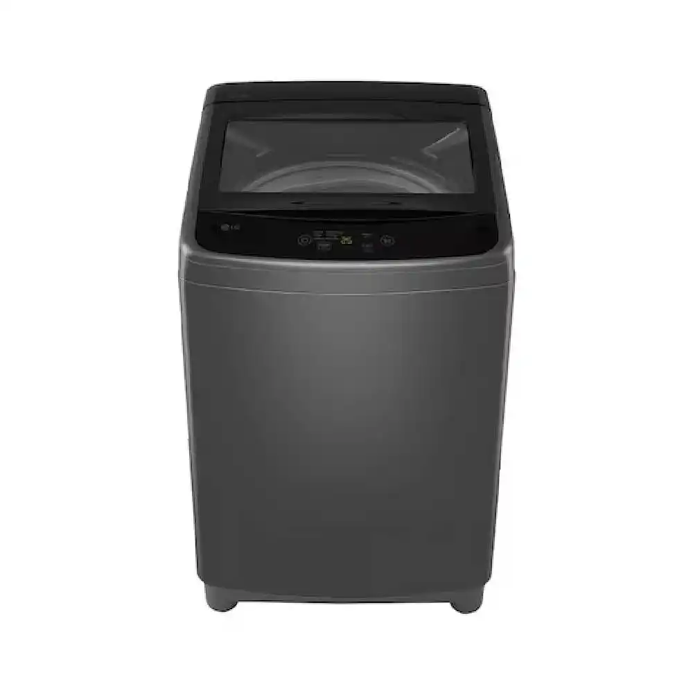 أل جى غسالة تحميل علوي سعة 10 كيلو - أسود متوسط -  T10V1TEHG2