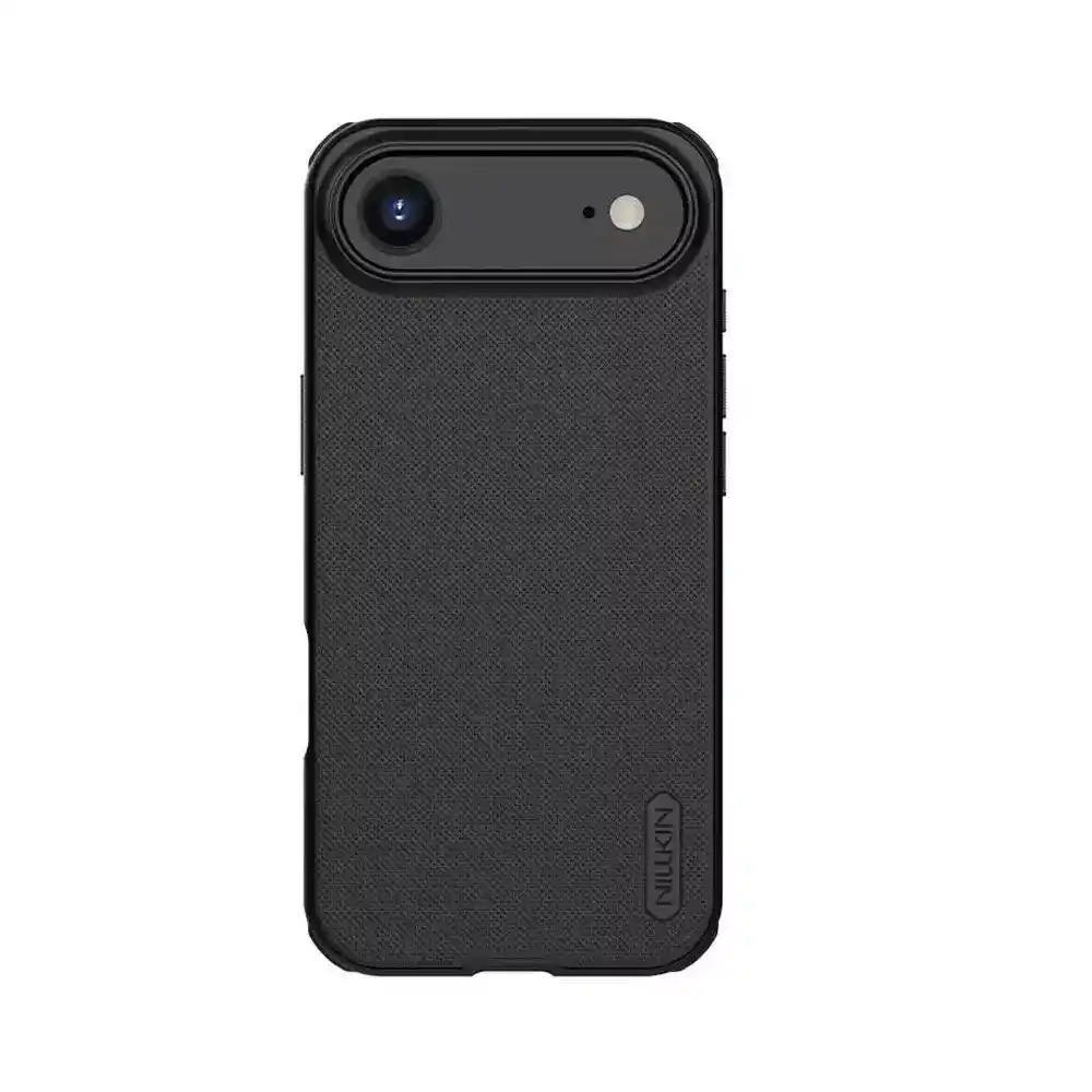 نيليكن جراب ظهر Super Frosted Shield برو لهاتف ايفون 17 أير 6.6 بوصة - أسود
