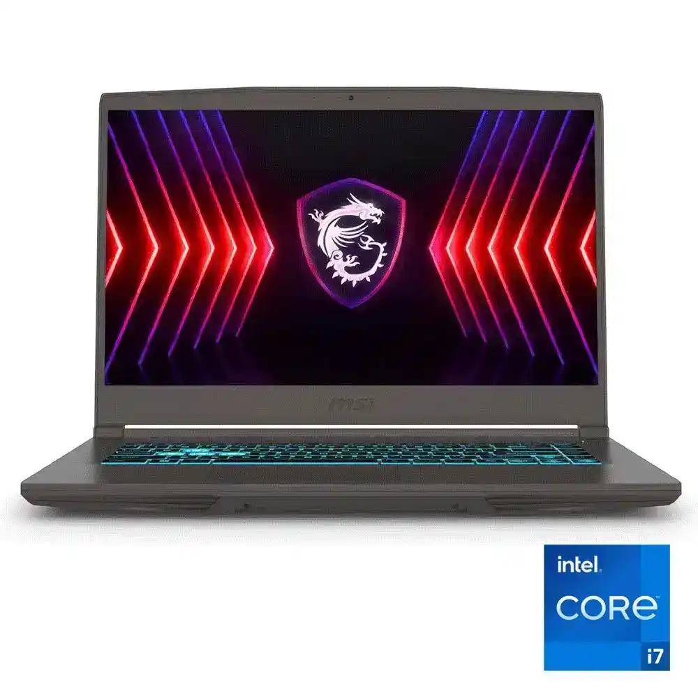 ام اس اي Thin 15 B13UC لاب توب - انتل® كور™ i7-13620H - رامات 16 جيجا بايت - هارد ديسك 512 جيجا بايت SSD - جرافيك NVIDIA® GeForce RTX 3050 4GB - شاشه 15.6" FHD - رمادي
