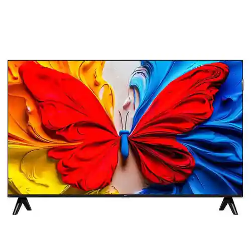 تي سي ال تليفزيون 43 بوصة Full HD سمارت بدون اطار QLED مع ريسيفر بلت ان - اسود - 43S5K