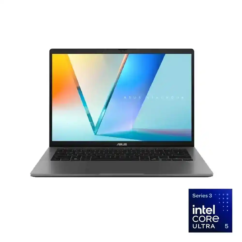 اسوس فيفو بوك S14 S3407AA-SF155W لاب توب - انتل® كور™ الترا 5-325 - رامات 16 جيجا بايت - هارد ديسك 512 جيجا بايت SSD - جرافيك Intel® Graphics - شاشه 14" WUXGA OLED بوصه 60 هرتز - ويندوز 11 - رمادي