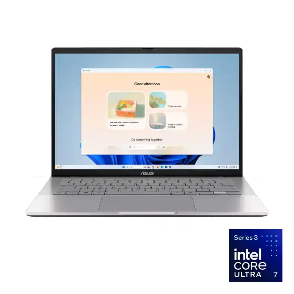 اسوس فيفو بوك S14 S3407AA-SF157W لاب توب - انتل® كور™ الترا 7-355 - رامات 16 جيجا بايت - هارد ديسك 512 جيجا بايت SSD - جرافيك Intel® Graphics - شاشة  14" WUXGA OLED بوصة 60 هرتز - ويندوز11 - رمادي