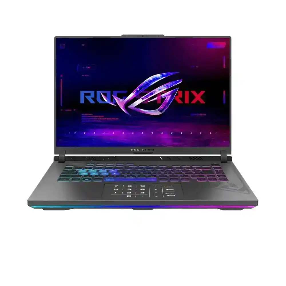 اسوس ROG Strix G16 G614PH-RV659W لاب توب - معالج AMD Ryzen™ 9-8940HX - رامات 16 جيجا بايت - هارد ديسك 512 جيجا بايت SSD - جرافيك NVIDIA® GeForce RTX™ 5050 8GB - شاشه 16" FHD+ WUXGA بوصه 165 هرتز - ويندوز 11 - رمادي