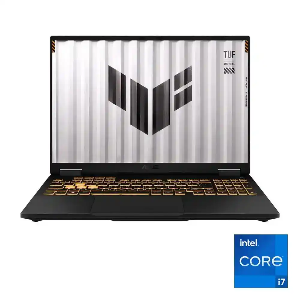 اسوس TUF Gaming F16 FX608JHR-RV057W لاب توب - انتل® كور™ i7-14650HX - رامات 16 جيجا بايت - هارد ديسك 512 جيجا بايت SSD - جرافيك NVIDIA® GeForce® RTX 5050 8GB - شاشه 16" FHD+ بوصه 165 هرتز - ويندوز 11 - رمادي