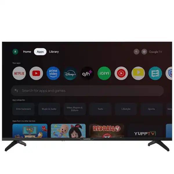 تورنيدو تليفزيون 32 بوصة HD سمارت - بدون أطار ريسيفر داخلي - 32EA6500E