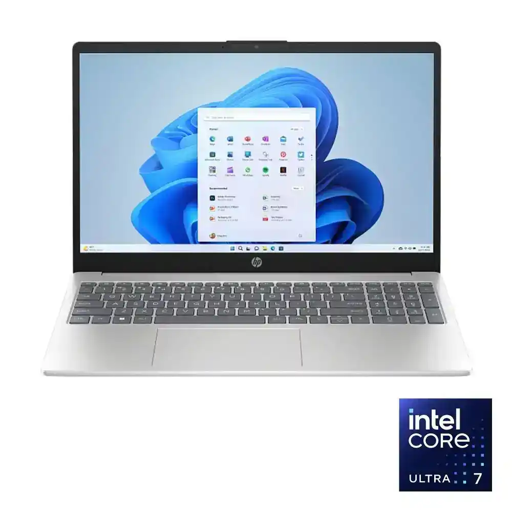 اتش بى 15-fd1062ne لاب توب - انتل® كور™ الترا 7-155H - رامات 8 جيجا بايت - هارد ديسك 512 جيجا بايت SSD - جرافيك Intel® Arc™ Graphics - شاشة 15.6 FHD - فضي