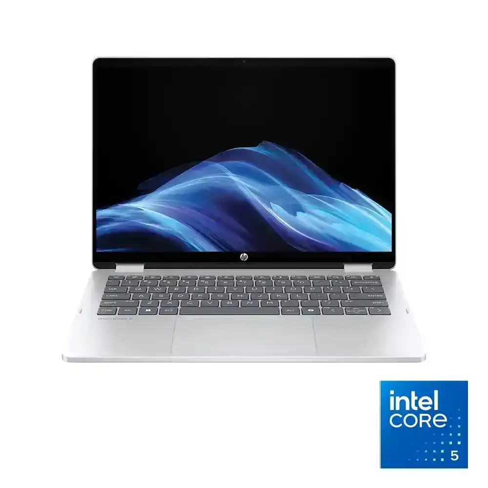 اتش بى OmniBook 5 Flip 14-fp0050ne لاب توب - انتل® كور™ 5-120U - رامات 8 جيجا بايت - هارد ديسك 512 جيجا بايت SSD - جرافيك Intel® Iris® Xe Graphics - شاشة 14" تاتش 2K - ويندوز11 - فضي