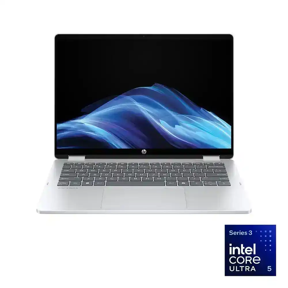 اتش بى OmniBook 5 Flip 14-km0007ne لاب توب - انتل® كور™ الترا 5-322 - رامات 16 جيجا بايت - هارد ديسك 512 جيجا بايت SSD - جرافيك Intel® Graphics - شاشة 14" تاتش 2K - ويندوز11 - فضي