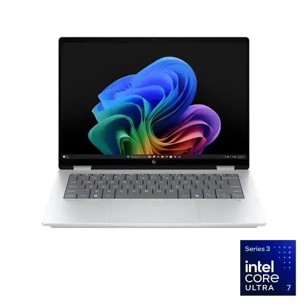 اتش بى OmniBook X 14-ka0000ne لاب توب - انتل® كور™ الترا 7-356H - رامات 16 جيجا بايت - هارد ديسك 1 تيرا بايت SSD - جرافيك Intel® Graphics - شاشة 14" 3K OLED تاتش - ويندوز11 - فضى