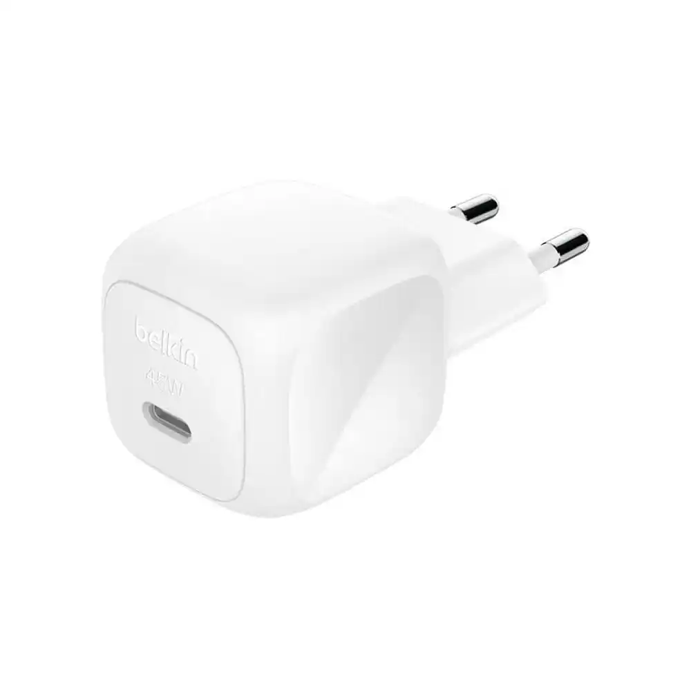بيلكين شاحن حائط USB-C PPS بقوة 45 وات - أبيض