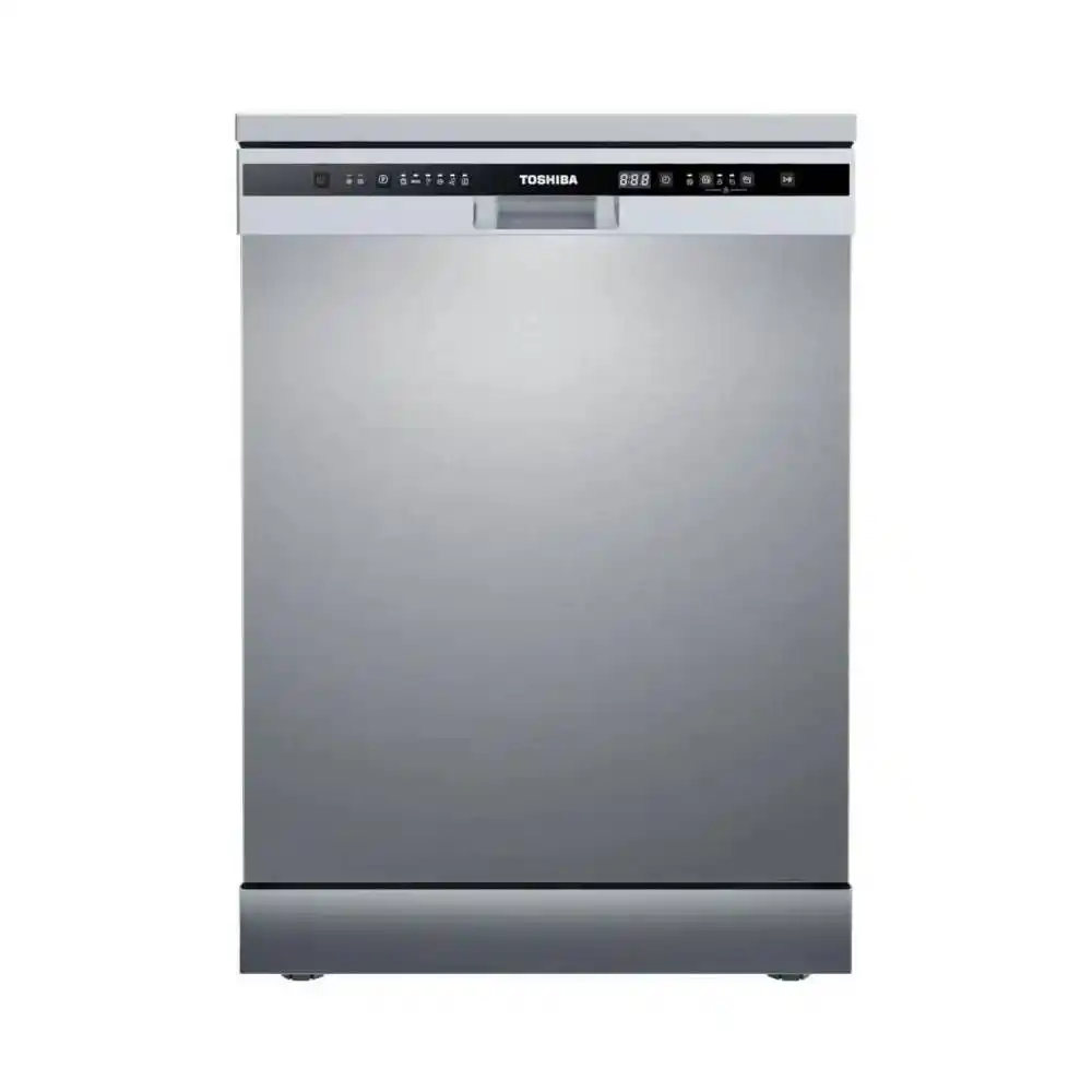 توشيبا غسالة أطباق 13 فرد 60 سم - فضى - DW13F8AF(SS)EG