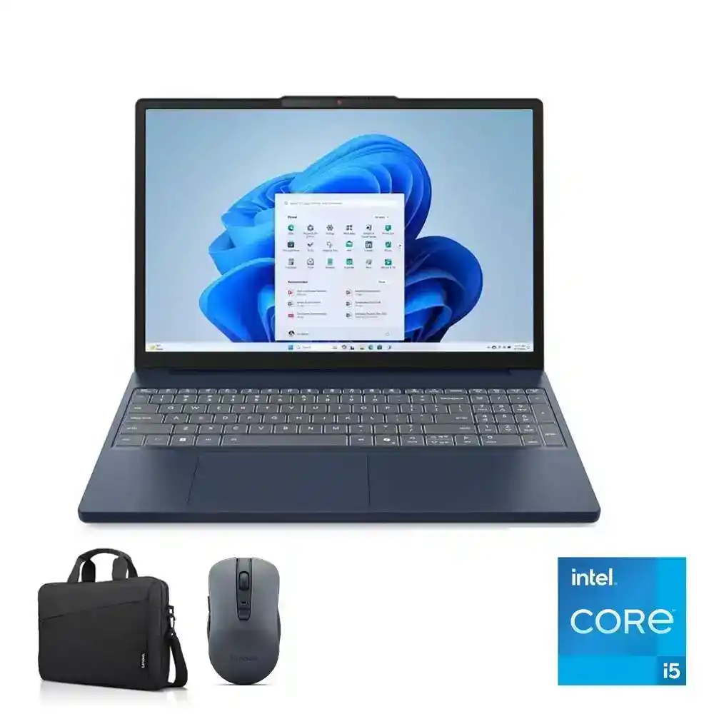 لينوفو ايديا باد Slim 3 15IRH10 لاب توب - انتل® كور™ i5-13420H - رامات 16جيجا بايت - هارد ديسك 512 جيجا بايت SSD - جرافيك Intel® UHD Graphics - شاشة 15.3" WUXGA بوصه 60 هرتز - ازرق