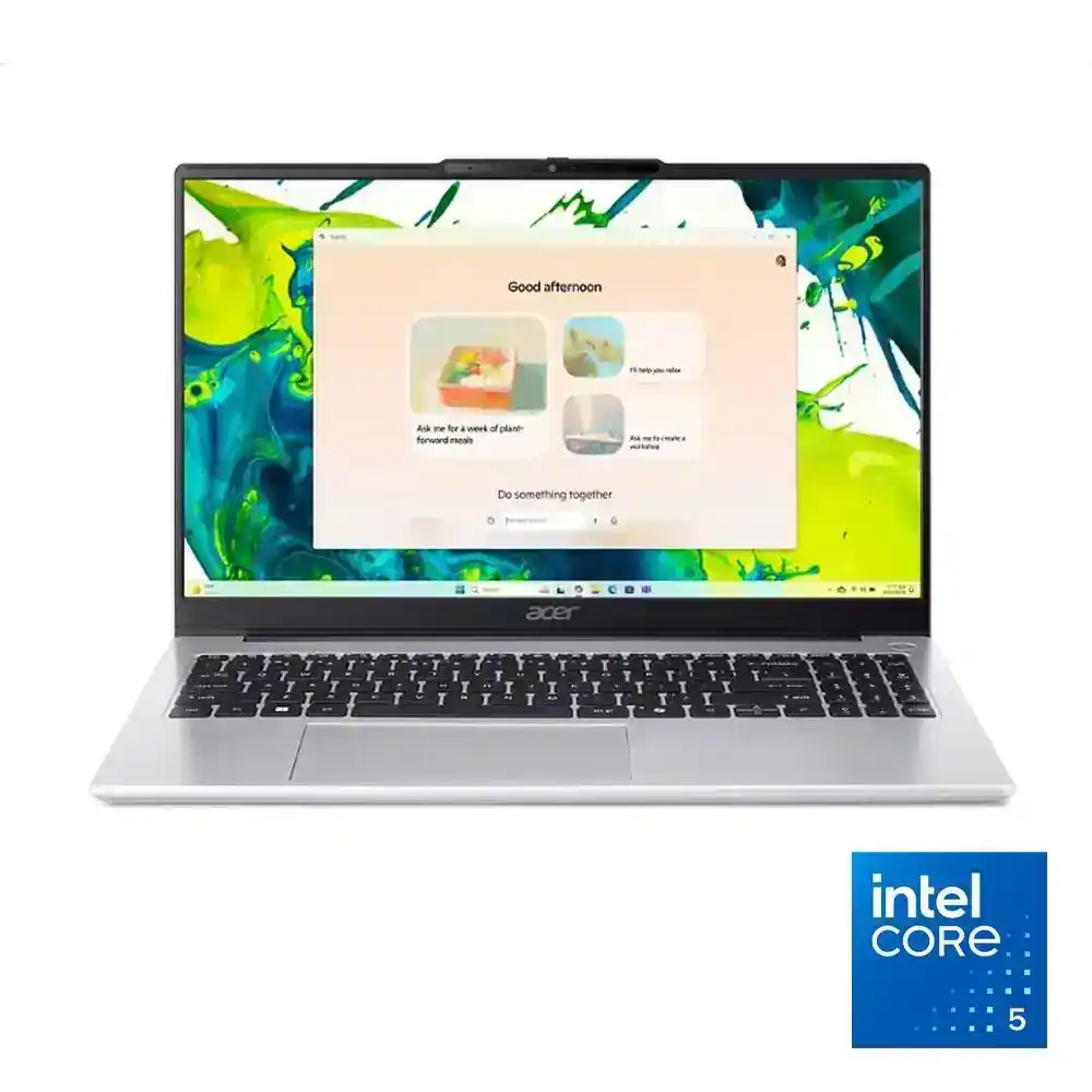 ايسر اسبير Lite AL15-53P-57EQ لاب توب - انتل® كور™ 5-120U - رامات 16 جيجا بايت - هارد ديسك 512 جيجا بايت SSD - جرافيك Intel Graphics - شاشه 15.6" FHD بوصه 60 هرتز - فضي