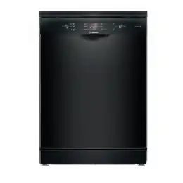 غسالة اطباق بوش 60 سم 14 أفراد 6 برنامج أسود - SMS46NB20V