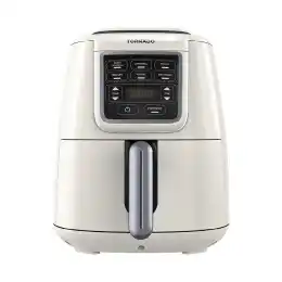 قلاية هوائية تورنيدو 4 لتر 1550 وات شاشة ديجيتال أوف وايت - THF-1554D-XL-CS