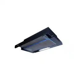 شفاط بوتاجاز بيورتي أسود 90 سم - HIDDEN PLUS BL 90CM