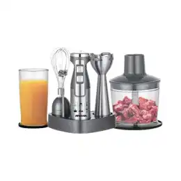 أرشيا خلاط يدوي 2 سرعة 500 مل 600 وات فضي - AS2305-606