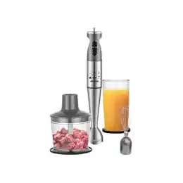 أرشيا خلاط يدوي 2 سرعة 550 مل 600 وات فضي - AS2305-615