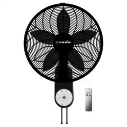 مروحة زادا حائطي 18 بوصة أسود - ZWF-50R