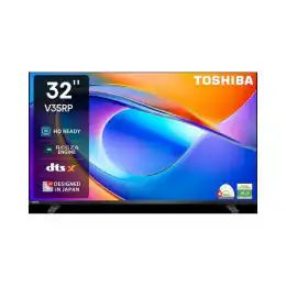توشيبا شاشة سمارت إل إي دي 32 بوصة بريسيفر داخلي إتش دي - 32V35RP