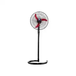 فريش مروحة ستاند شبح 18 بوصة 3 سرعات أسود - FFS-Ghost18