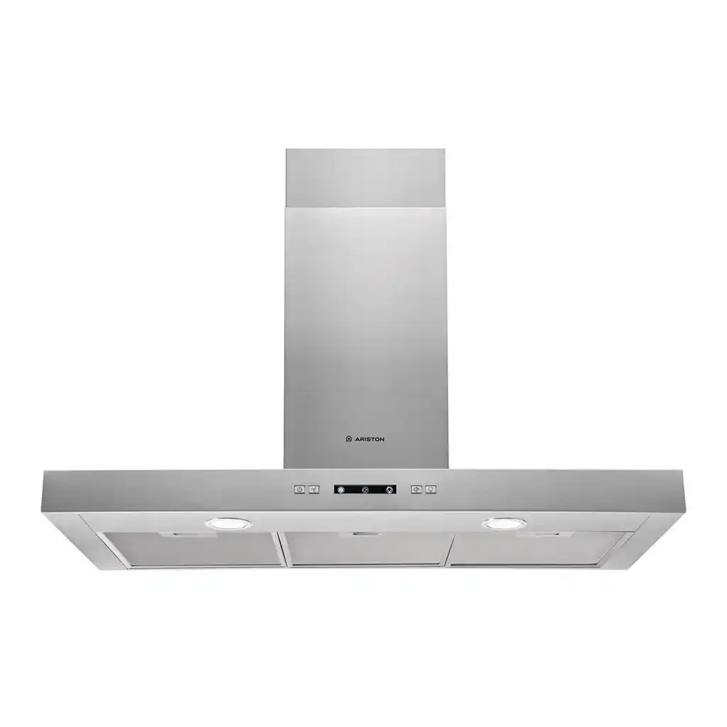 شفاط بلت ان اريستون، 90 سم، 4 سرعات، AHBS 9.3F LL X - فضي