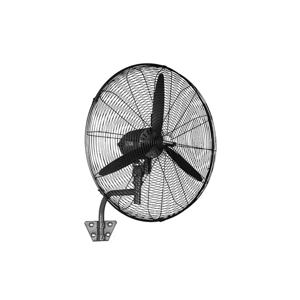 مروحة حائط سوناي، 26 بوصة، 3 سرعات، MA-26-W - أسود