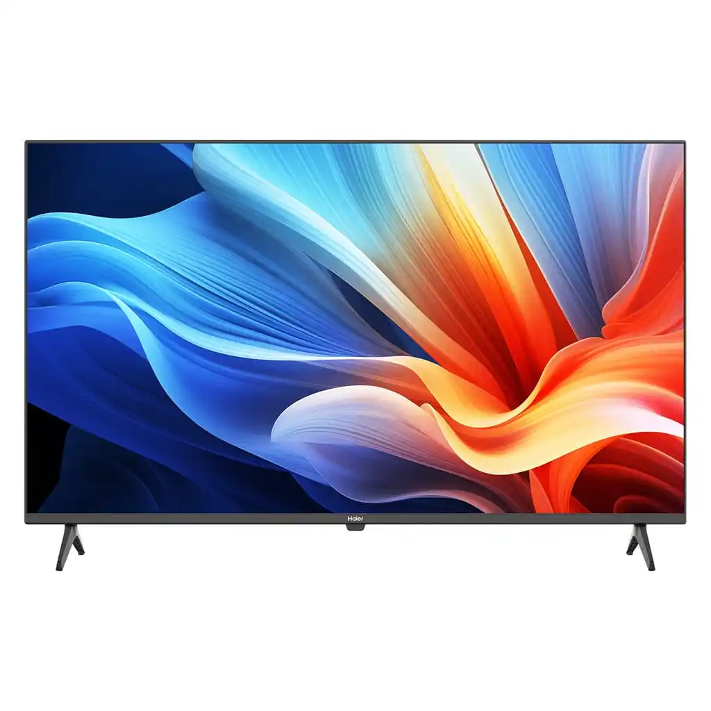 تلفزيون سمارت 4K UHD هاير، 55 بوصة، دقة 4K/UHD، برسفير داخلي، H55K80EU - أسود