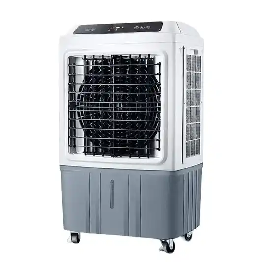 مبرد هواء بلاك اند وايت، 50 لتر، 400 قدم مكعب، AC-50 D - أبيض رمادي