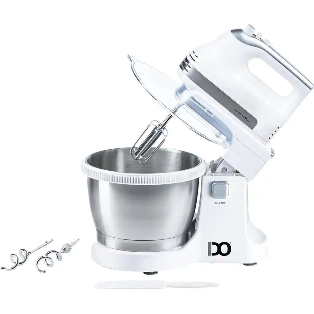 خلاط يدوي مزود بوعاء اي دو، 500 وات، MB500-WH - ابيض