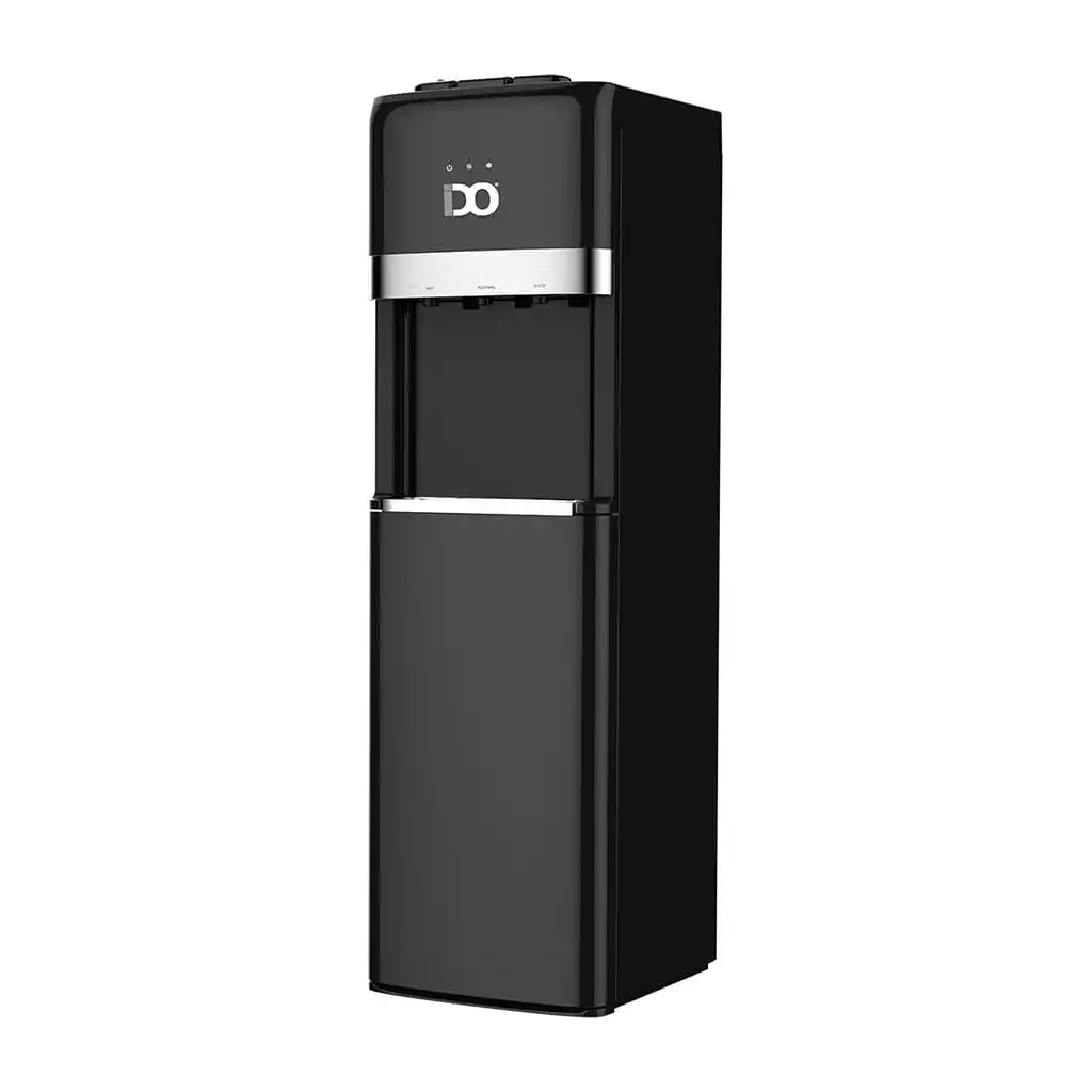 مبرد مياة اي دو، 3 حنفية، بارد/ساخن/وسط، تحميل سفلي، WD300BL-BK - اسود