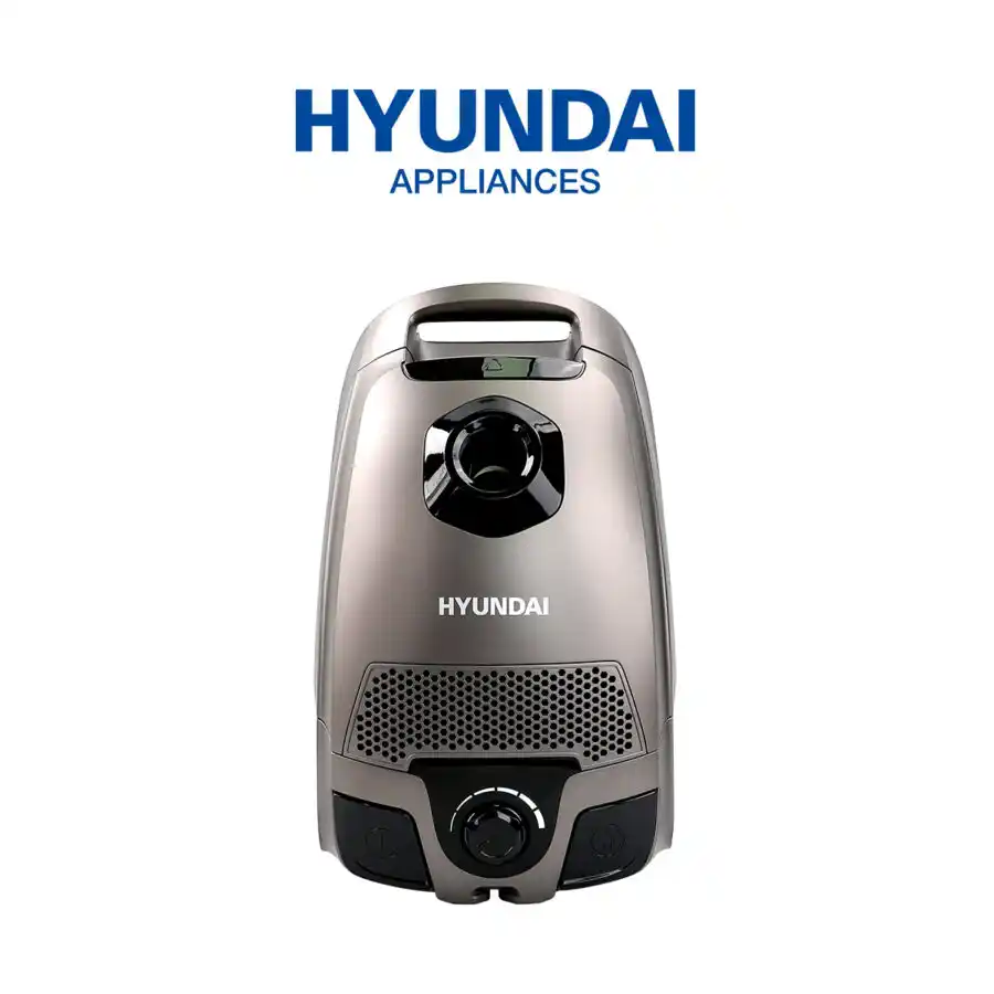 مكنسة كهربائية هيونداي، 1800 وات، 22 لتر، HYU-CB-1601 - فضي