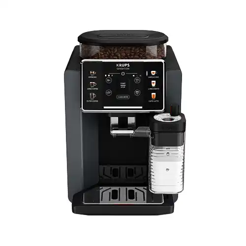 ماكينة قهوة كروبس، 1.7 لتر، 1450 وات، EA912B10 - رمادي غامق اسود