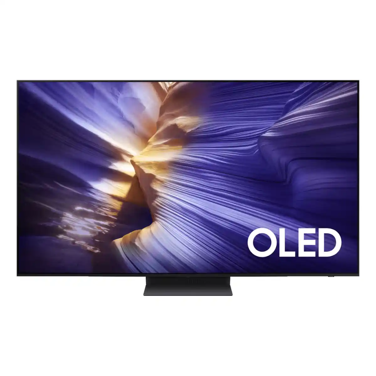 تلفزيون سمارت OLED سامسونج، 55 بوصة، دقة 4K، برسفير داخلي، QA55S90FA - أسود