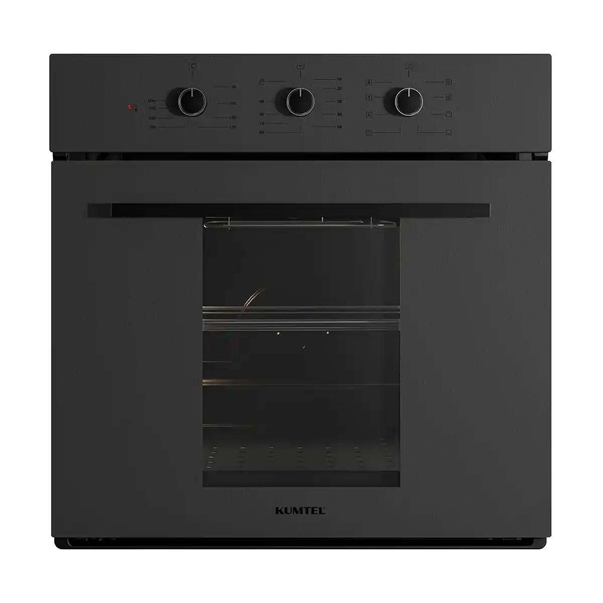 فرن كهرباء بلت إن كومتيل، 60 سم، 60 لتر، B66-SF2MT - أسود