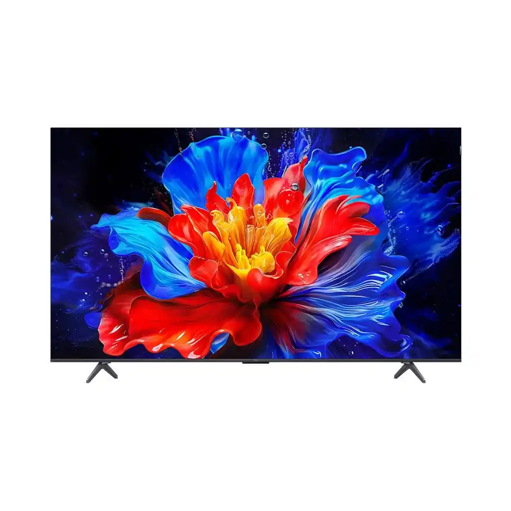 تلفزيون سمارت QLED تي سي إل، 85 بوصة، دقة 4K، برسفير داخلي، 85P8K - أسود
