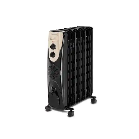 دفاية زيت بلاك اند ديكر، 2500 وات، 11 ريشة، OR011FD-B5-11 - أسود