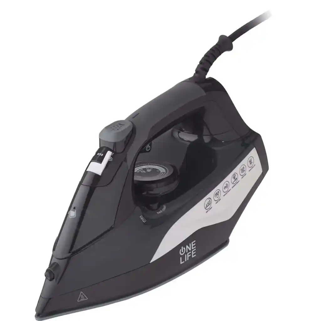 مكواة بخار وان لايف، 2500 وات، 340 مل، ST250C - اسود