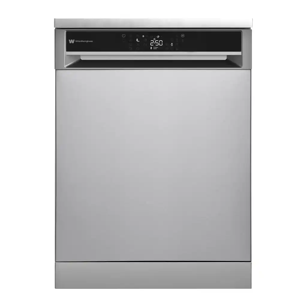 غسالة أطباق وايت وستنجهاوس، 15 فرد، 10 برامج، ديجيتال، ‎WD-67SS - فضي