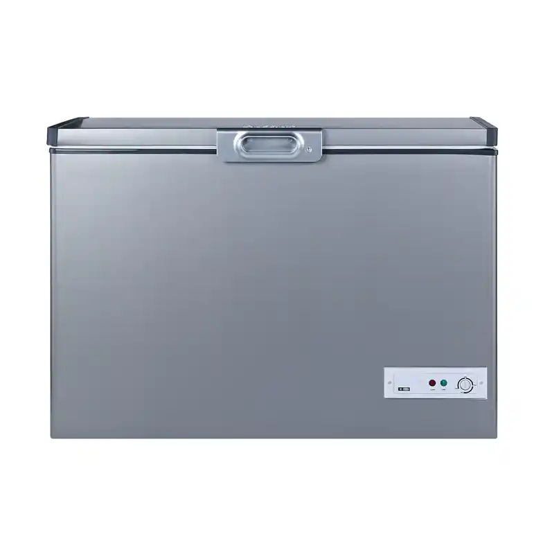 ديب فريزر افقي ديفروست باساب، 330 لتر، CF-ES435-GLASS - فضي
