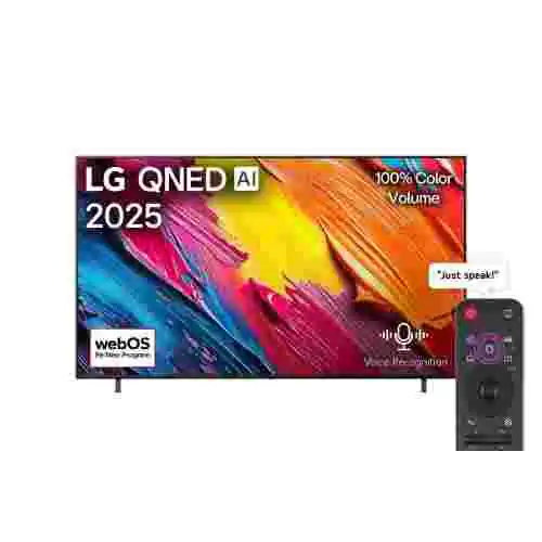 ال جي شاشة 86 بوصة QNED 4 كية سمارت ماجيك ريموت TV 86QNED70