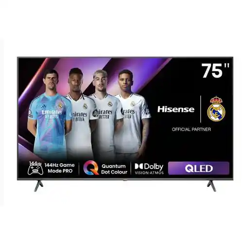 تلفزيون هايسنس ذكي 75 بوصة QLED 4K بنظام VIDAA - 75Q7N