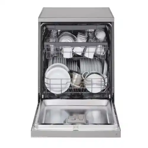 ال جى غسالة أطباق ™QuadWash بـ 14 مكان تخزين فضي DFC513FVE