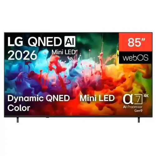 إل جي شاشة 85 بوصة QNED Mini LED سمارت 85 QNED70B6T