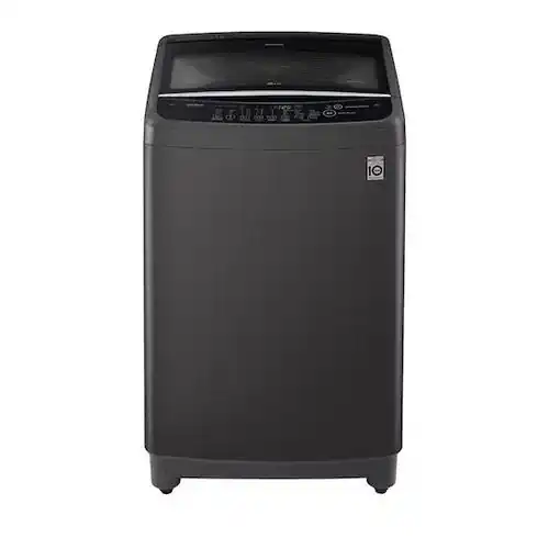 إل جي غسالة 10 كيلو علوية التحميل باللون الأسود T10V1TEHG2