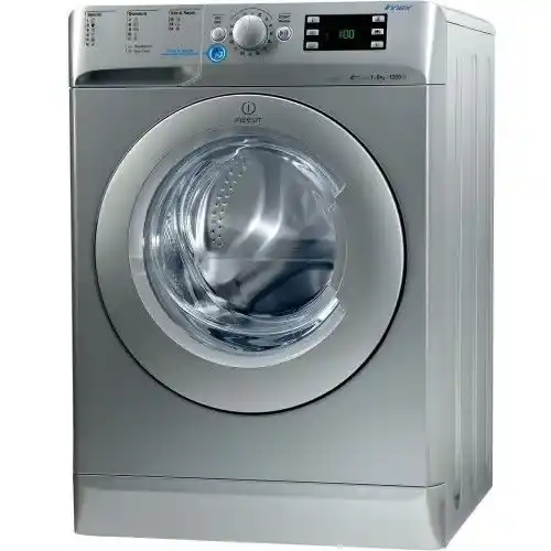 انديست غسالة ملابس 8 كيلو لون سيلفر 1200 لفة ديجيتال XWE 81283X S EU