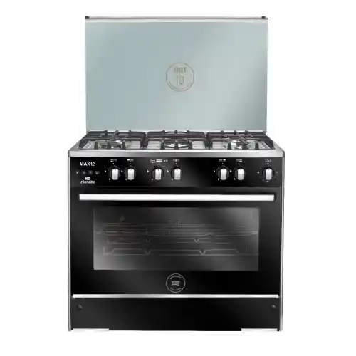 يونيون اير بوتجاز 5 شعلة غاز80*60 سم بمروحه ستانلس ستيل C68SS-GC-447-IF-SO-2W-M12-AL